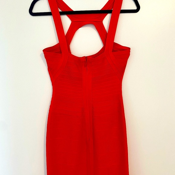 Herve Leger Skylar Cutout Bandage Dress - Picture 4 of 5